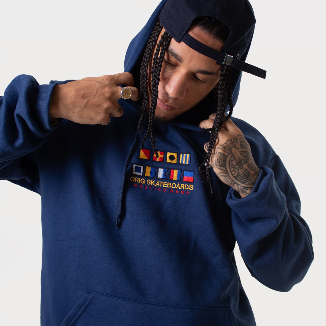 HOODIE CIS FLAG NAVY