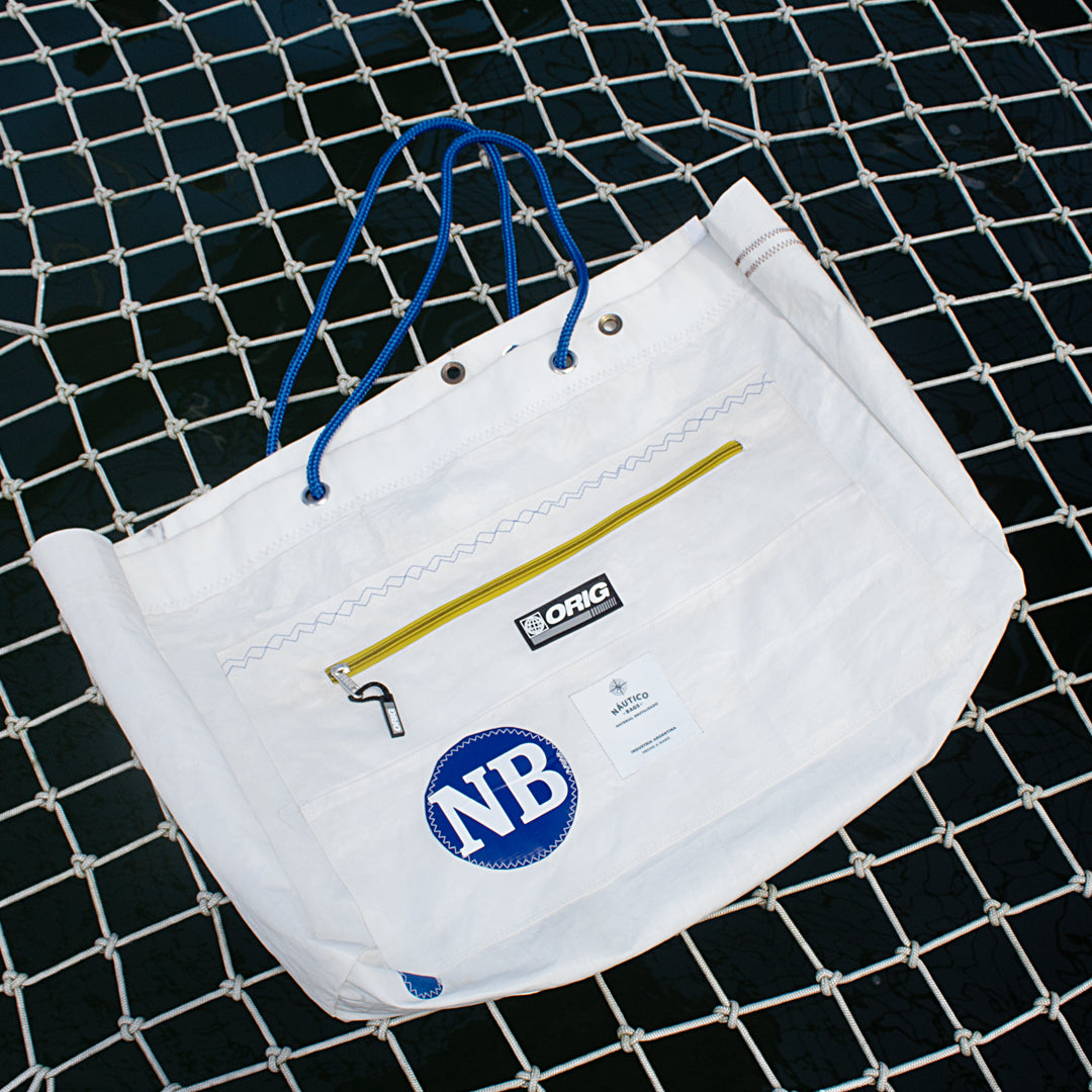 TOTE NÁUTICO BAGS WORLDWIDE PISTACHO