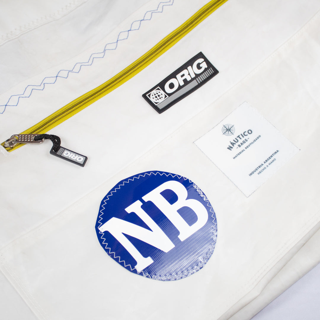 TOTE NÁUTICO BAGS WORLDWIDE PISTACHO